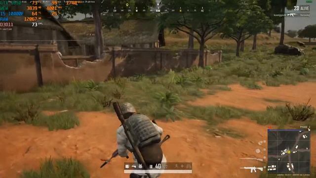 PUBG - GTX 1650 (MEDIUM SETTINGS CORE I5 10400) смотреть онлайн