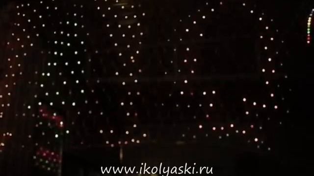 новогодняя электрическая гирлянда на окно, гирлянда-сетка на окно, electrogirlyanda_0001.wmv смотреть онлайн