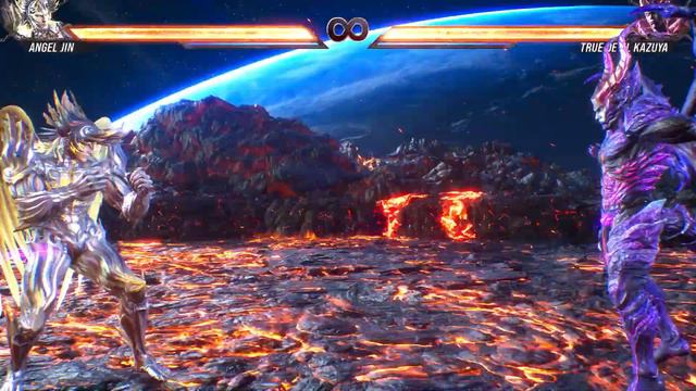 Tekken 8, Angel Jin Vs True Devil Kazuya Fight смотреть онлайн
