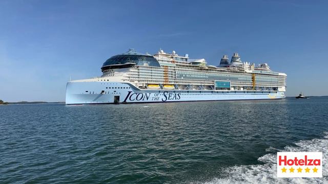 Icon of the Seas Miami, Florida, USA. Biggest Cruise Ship in the World 2023 ⭐⭐⭐⭐⭐🇺🇸 смотреть онлайн