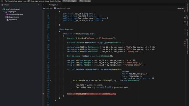 [LINQ vs SQL #3] Left join & Right join in Linq C# and SQL смотреть онлайн