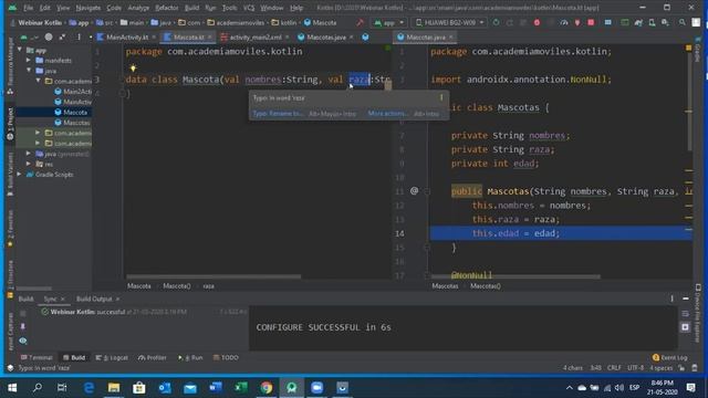 Android con Kotlin, fundamentos y novedades WEBINAR, academia móviles смотреть онлайн