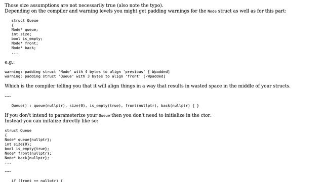 Code Review: Queue Interview Code basic methods made from struct Node (3 Solutions!!) смотреть онлайн