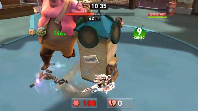 Bubble yum solo (21:10) - Project Brawl Busters смотреть онлайн