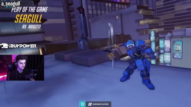 xQc Role Queue DPS Only Placement Result - Overwatch Funny Moments 521 смотреть онлайн