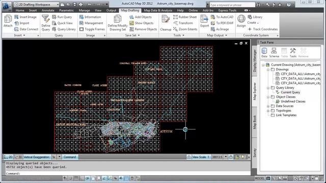 AutoCAD Map 3D - Workspaces and workflows смотреть онлайн