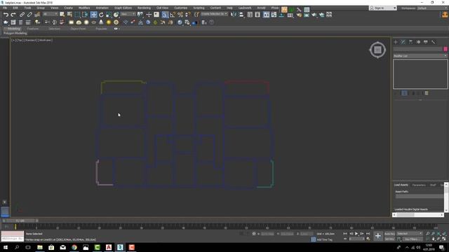 3ds MAX Kullanarak 3d kat plani çizme PART-1 смотреть онлайн