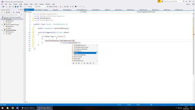 HOW TO MAKE A DRIVING & RACING GAME FOR FREE - UNITY TUTORIAL #21 - RACE POSITIONS смотреть онлайн