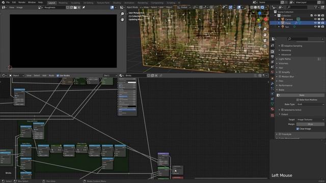 Baking Procedural Materials to Image Textures in Blender смотреть онлайн