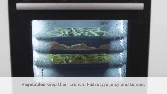 Steam Cooking Function - Bosch Series 8 Ovens смотреть онлайн