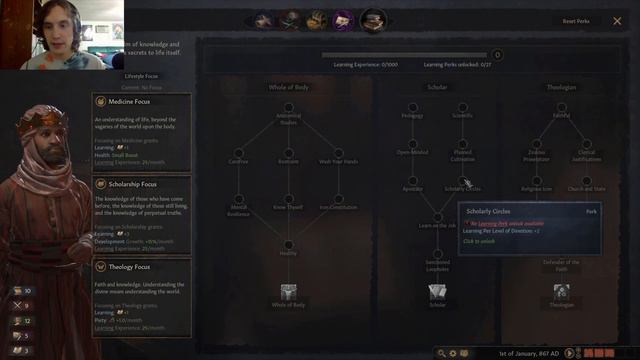 Learning Lifestyle | Crusader Kings 3 смотреть онлайн