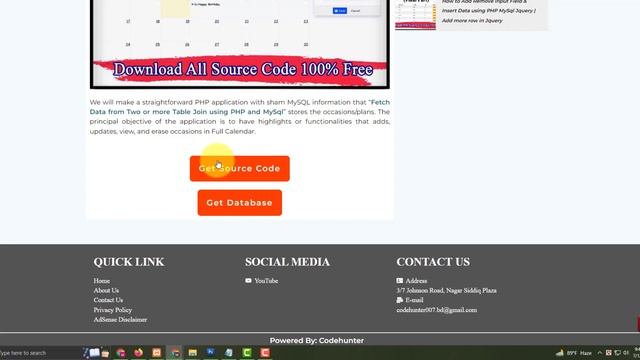 How to Create Event Calendar in PHP | Jquery Fullcalandar Integration with PHP and Mysql смотреть онлайн