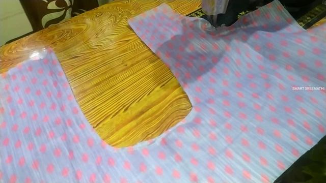 How to make thread piping for blouse neck || easy method thread piping || Smart Sreemathi || смотреть онлайн