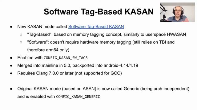 Memory Tagging for the kernel — Tag-Based KASAN | Android Security Symposium 2020 смотреть онлайн