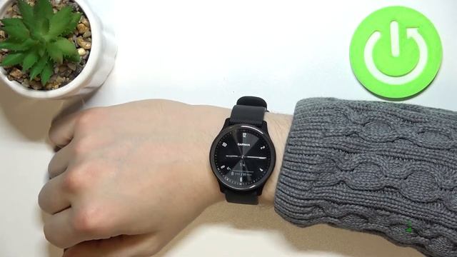 Как измерить пульс на GARMIN Vivomove Sport / Как узнать свой пульс при помощи GARMIN Vivomove Spor смотреть онлайн