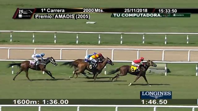 25/11/2018 – Hipodromo Maroñas – Carr 1 – AMADIS (2005} смотреть онлайн