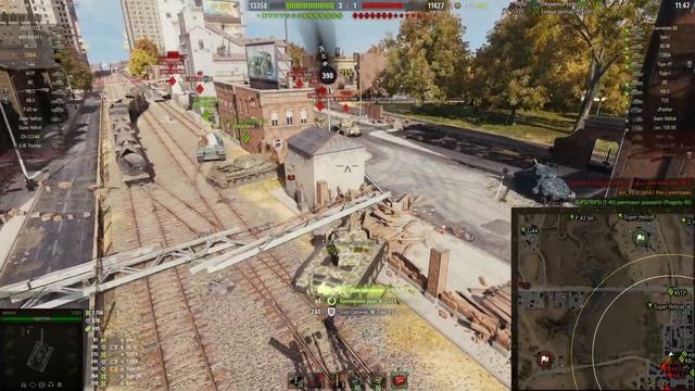 #3 Один против всех. Super Sonic вселился в SuperPershing (скорость X2, без комментариев)