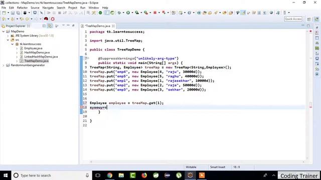 #5 TreeMap in java with example program |Collections in java | Collections interview questions смотреть онлайн