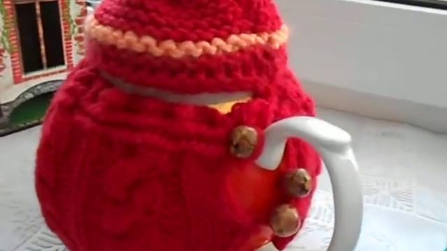 Грелка для чайничка/Вязание/Рукоделие смотреть онлайн