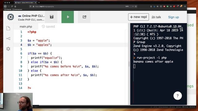Lecture 1.2.H - Intro to PHP (2020/01/16) смотреть онлайн
