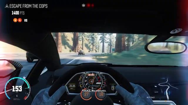 Police vs. Lamborghini! First person!!!Crazy police chase!!! смотреть онлайн