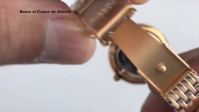 ES4429 Fossil Carlie Dial Madre Perla Oro Rosa