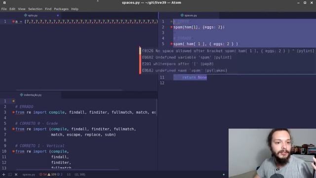 Live de Python #39 - Guias de estilo e padronização de código смотреть онлайн