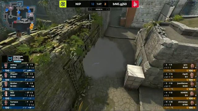 NiP vs Bad News Eagles | Map 1 Ancient | PGL RMR EUROPE B - Day 1 смотреть онлайн