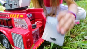 Пожарная машина Dickie Toys - Распаковка машины