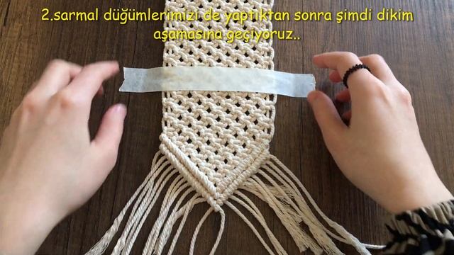 Makrome Çanta | Macrame Bag | Makrome Çanta Yapımı | Makrome Çanta Nasıl Yapılır ? | DIY | Çanta смотреть онлайн