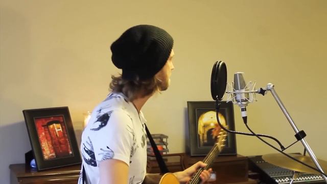 Pumped Up Kicks - Foster The People (Acoustic Loop Pedal Cover) With Lyrics and Tabs! смотреть онлайн