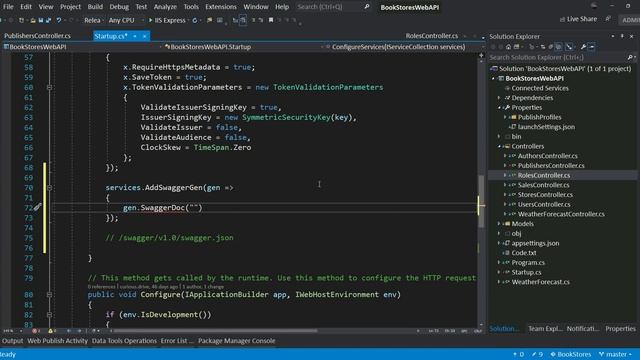 ASP.NET Web API + Entity Framework Core : Installing Swagger/OpenAPI - EP10 смотреть онлайн