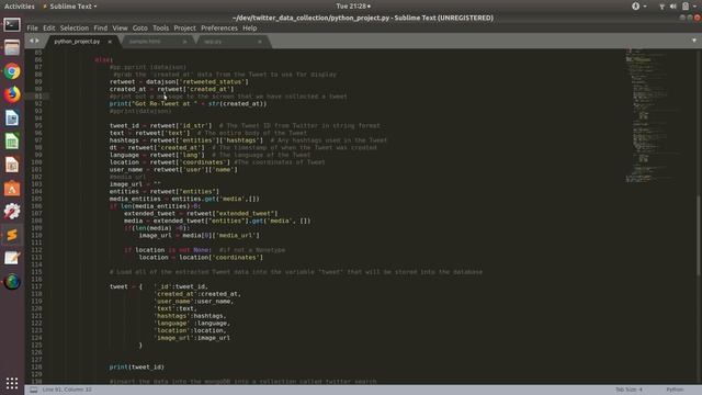 WebApp using Python, Mongodb, Flask, AngularJS from Twitter data смотреть онлайн