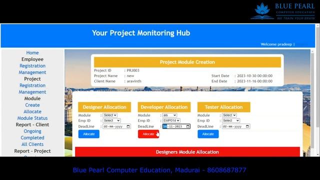 IT Company Project Allocate Monitoring #project in #php #finalyearproject #computer #science #onlin смотреть онлайн