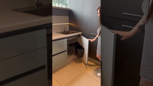 Обзор Кухонного гарнитура+Ливинга Vector (Кухни и ванные Мария) смотреть онлайн