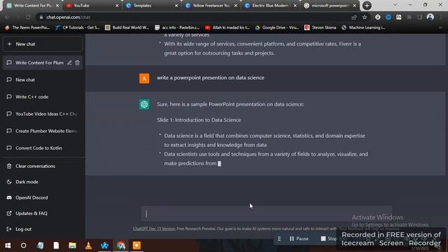 Generate PowerPoint Presentations Using ChatGpt | PowerPoint ChatGPT  Tutorial