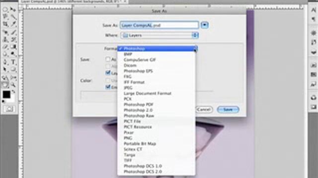Photoshop CS4 File Formats смотреть онлайн