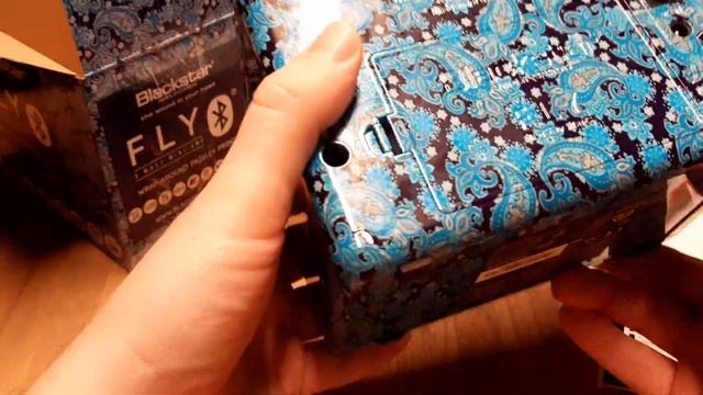Распаковка — Комбоусилитель Blackstar Fly 3 Bluetooth Purple Paisley