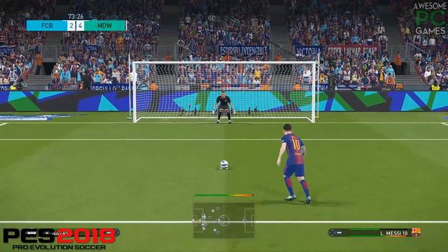 FIFA 18 vs PES 2018 Graphics + Player Animations Comparison смотреть онлайн