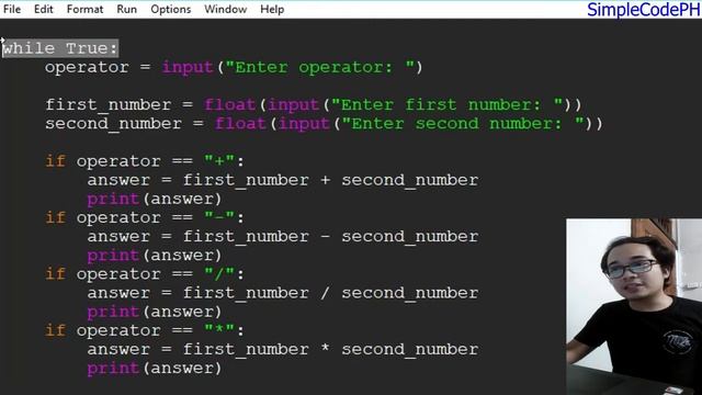 WHILE LOOP - Python Tutorial #8 - Make a Calculator With a History Feature! смотреть онлайн