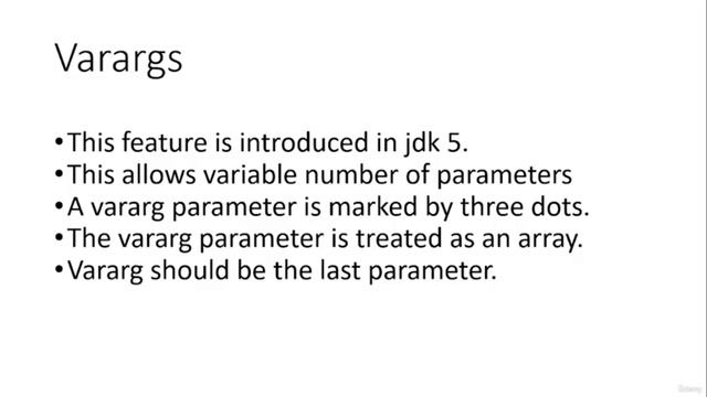 Java tutorial #25 | OOP Class and Objects - Variable argument | Java course for beginners смотреть онлайн