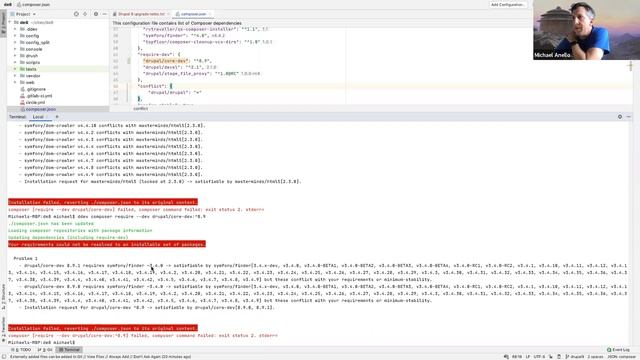 Upgrading DrupalEasy.com to Drupal 9, Part 3 смотреть онлайн
