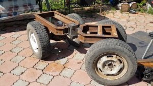 Мини погрузчик, переломка 4х4 рама-ходовая часть