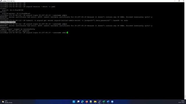 Argo CD CLI Installation and Commands смотреть онлайн