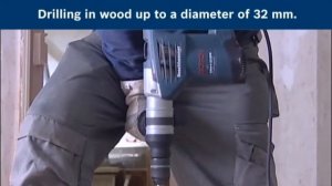 Bosch Rotary Hammer Drill (GBH4-32DFR)