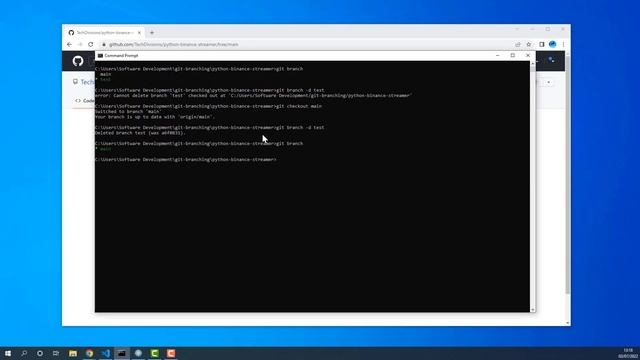 Git - How to delete a branch locally and remotely смотреть онлайн