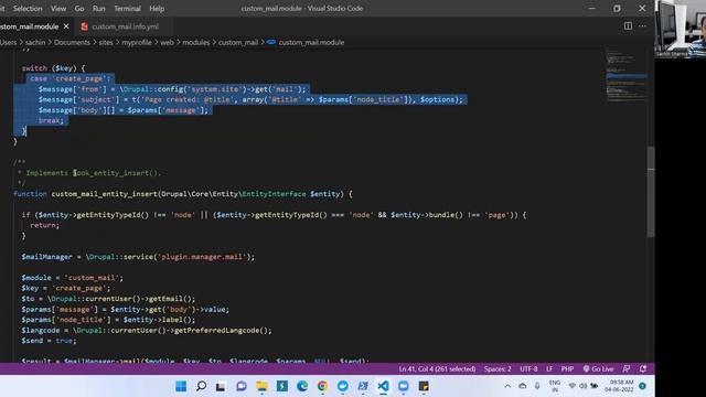 Drupal 9 Tutorial Sending Emails Programmatically - Step-by-Step Guide! || By Sachin Sharma Academy смотреть онлайн