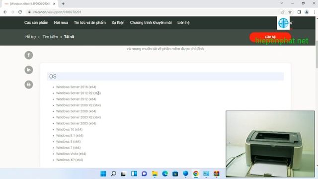 Hướng dẫn Download và Cài Đặt Driver máy in Canon LBP2900 trên Windows 11 | Cài đặt Máy in Canon290 смотреть онлайн