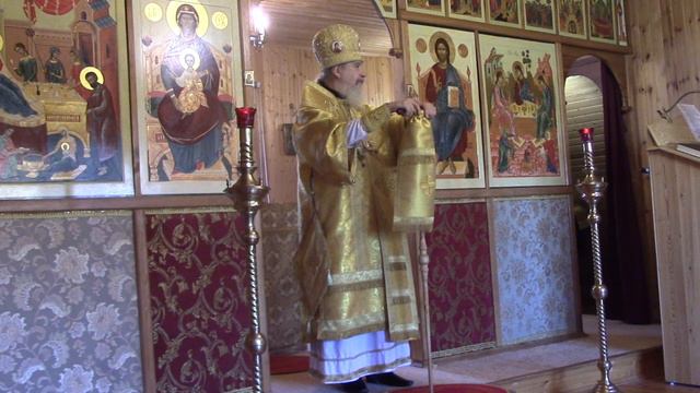 Проповедь на праздник Зачатия Иоанна Предтечи 6 октября 2021 года смотреть онлайн