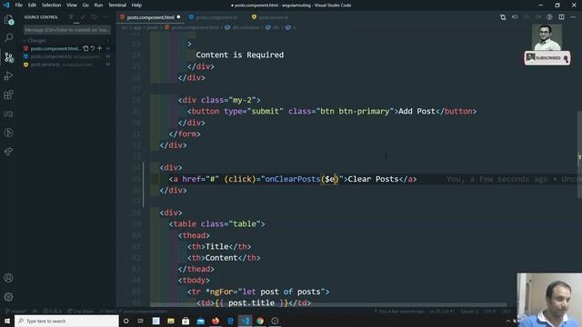 96. Implement HTTP Delete Request with HttpClient in Angular. смотреть онлайн